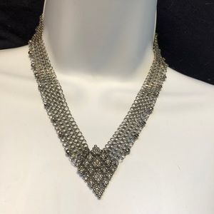 Sergio Gutierrez Liquid Metal Necklace/earrings